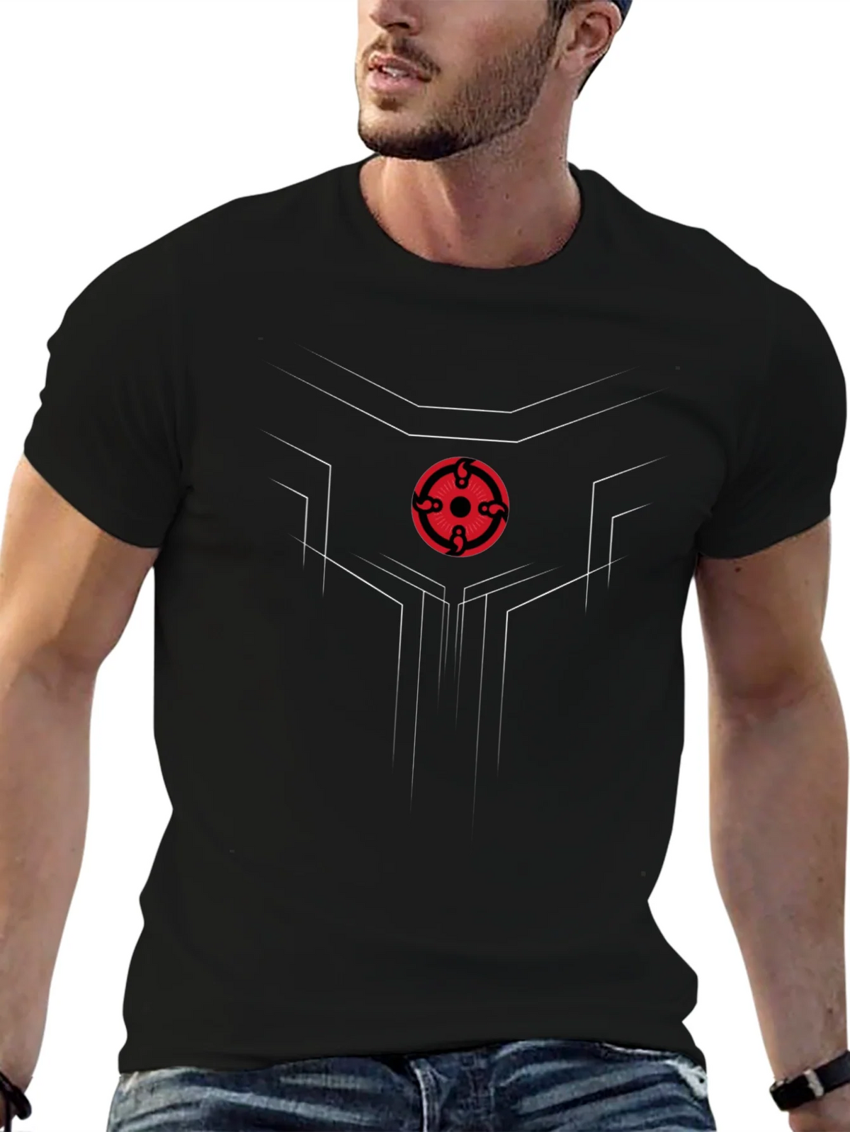 Anime Sharingan T-Shirt - Stylish Graphic Tee
