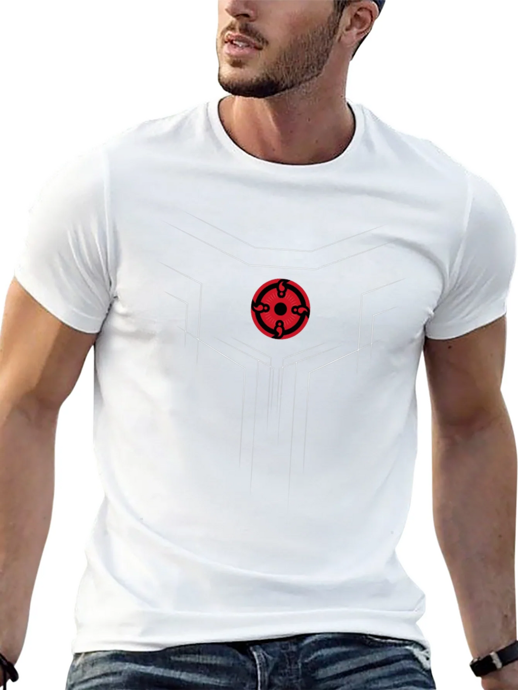 Anime Sharingan T-Shirt - Stylish Graphic Tee