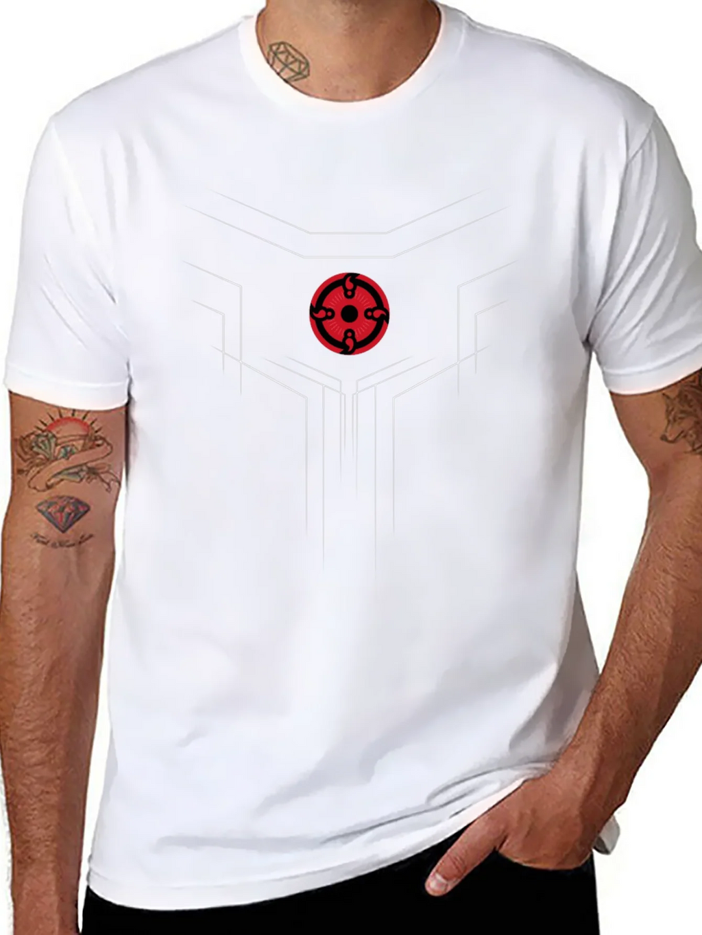 Anime Sharingan T-Shirt - Stylish Graphic Tee