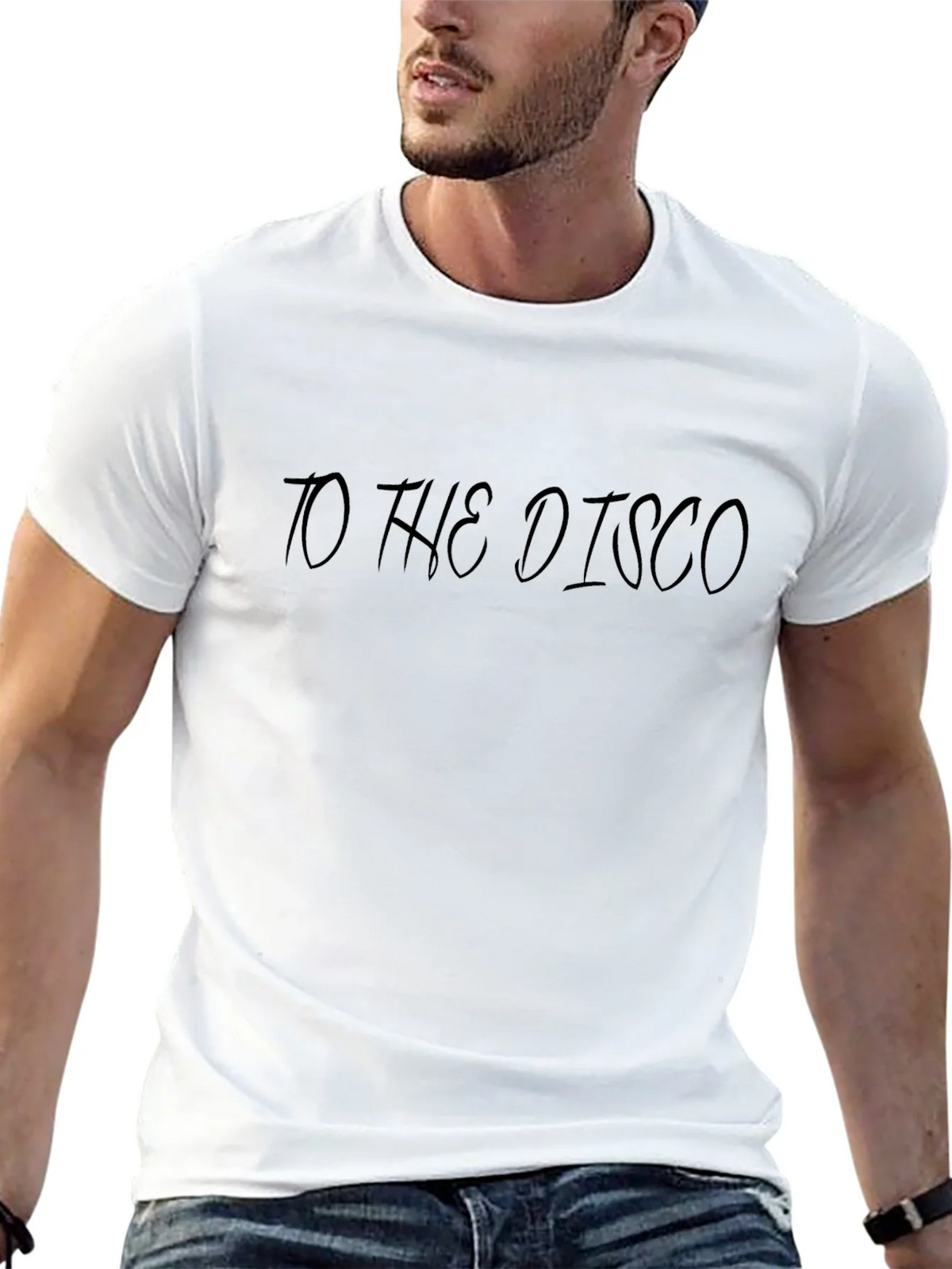 To The Disco Graphic Tee - Mens Black T-Shirt