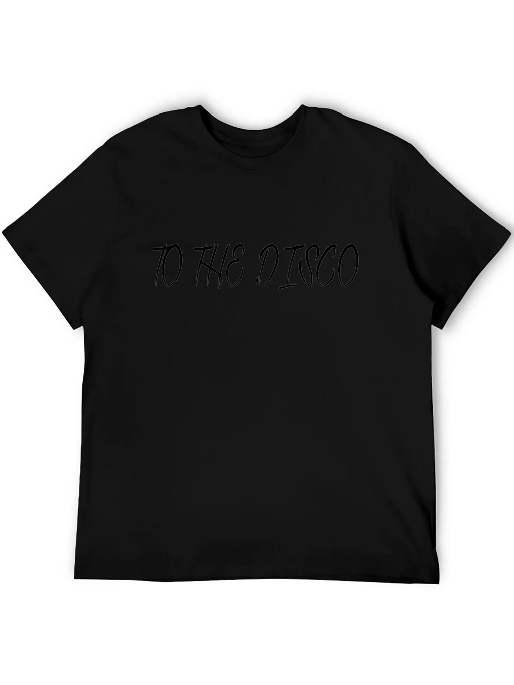 To The Disco Graphic Tee - Mens Black T-Shirt
