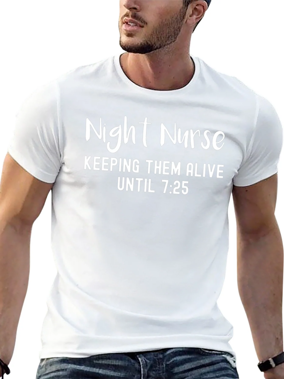 Night Nurse Tee - Keeping Them Alive Funny T-Shirt