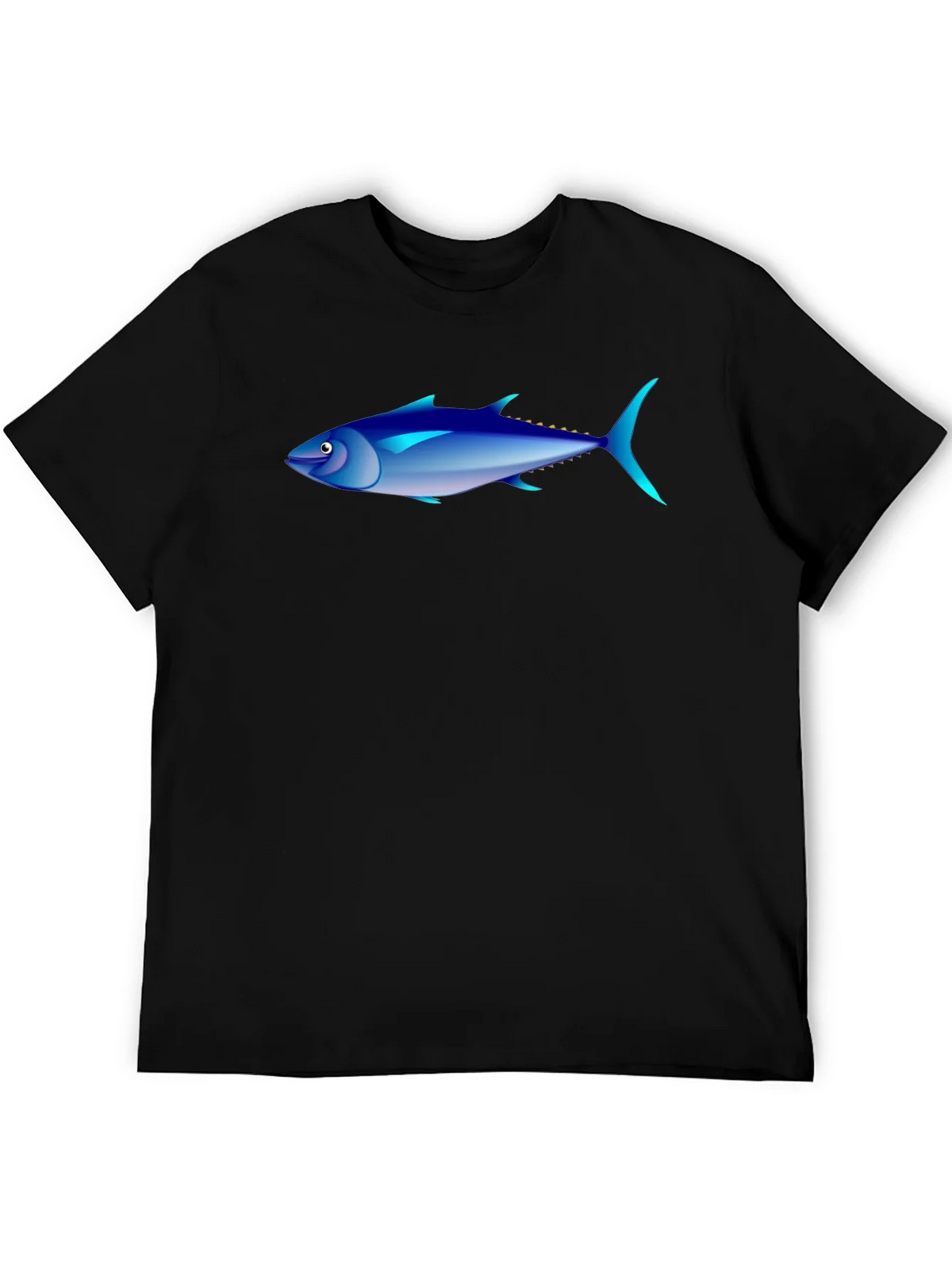 Tuna Graphic Black T-Shirt