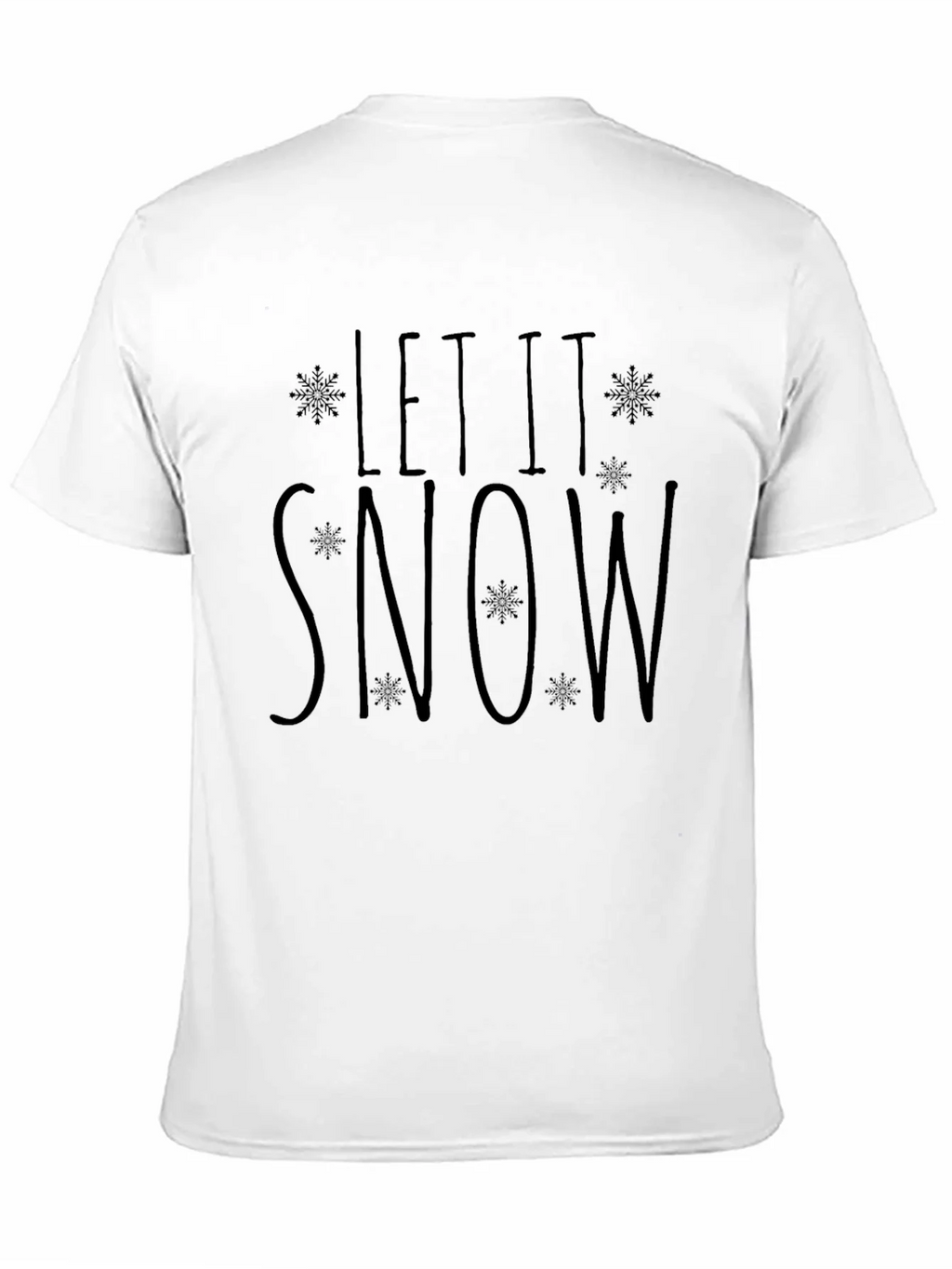 Let It Snow Graphic Tee - Winter Holiday Shirt
