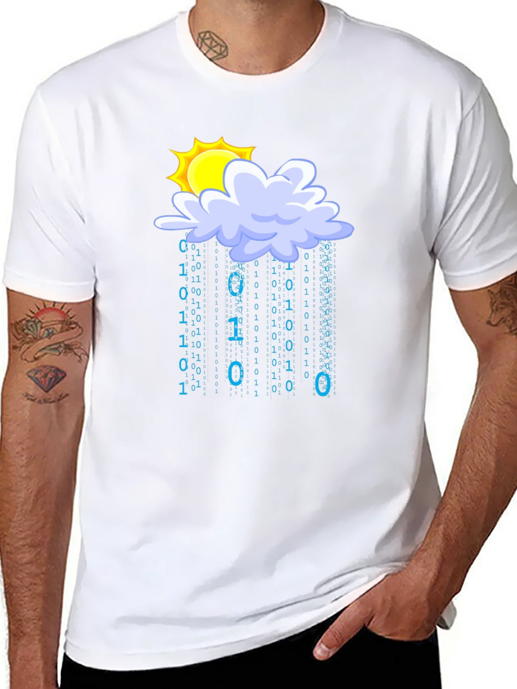 Data Cloud T-Shirt - Programmer Weather Tee