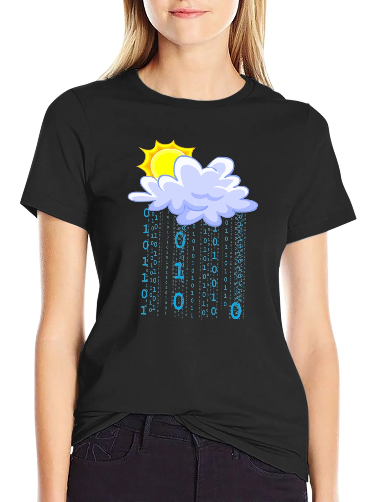 Data Cloud T-Shirt - Programmer Weather Tee