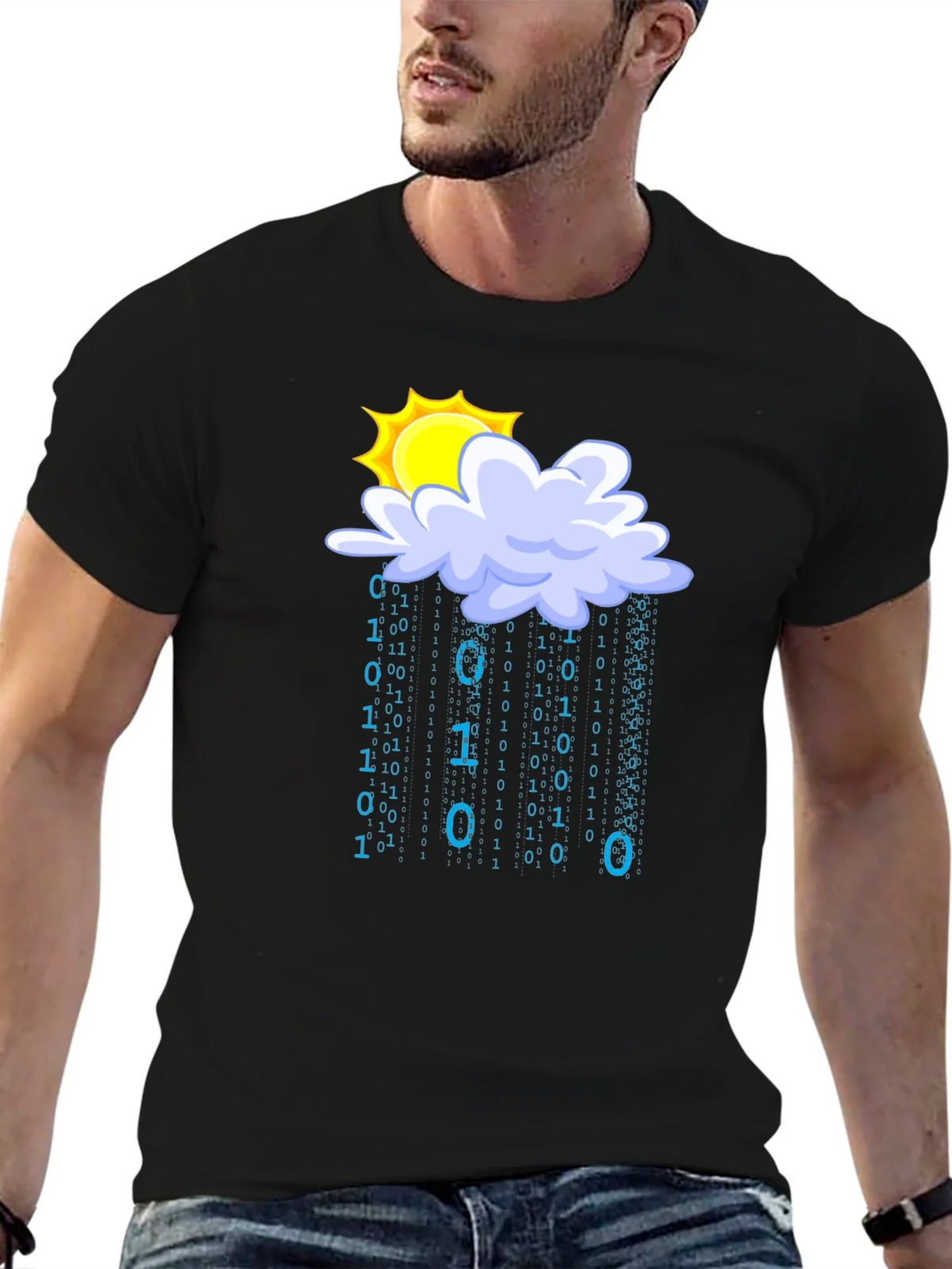 Data Cloud T-Shirt - Programmer Weather Tee