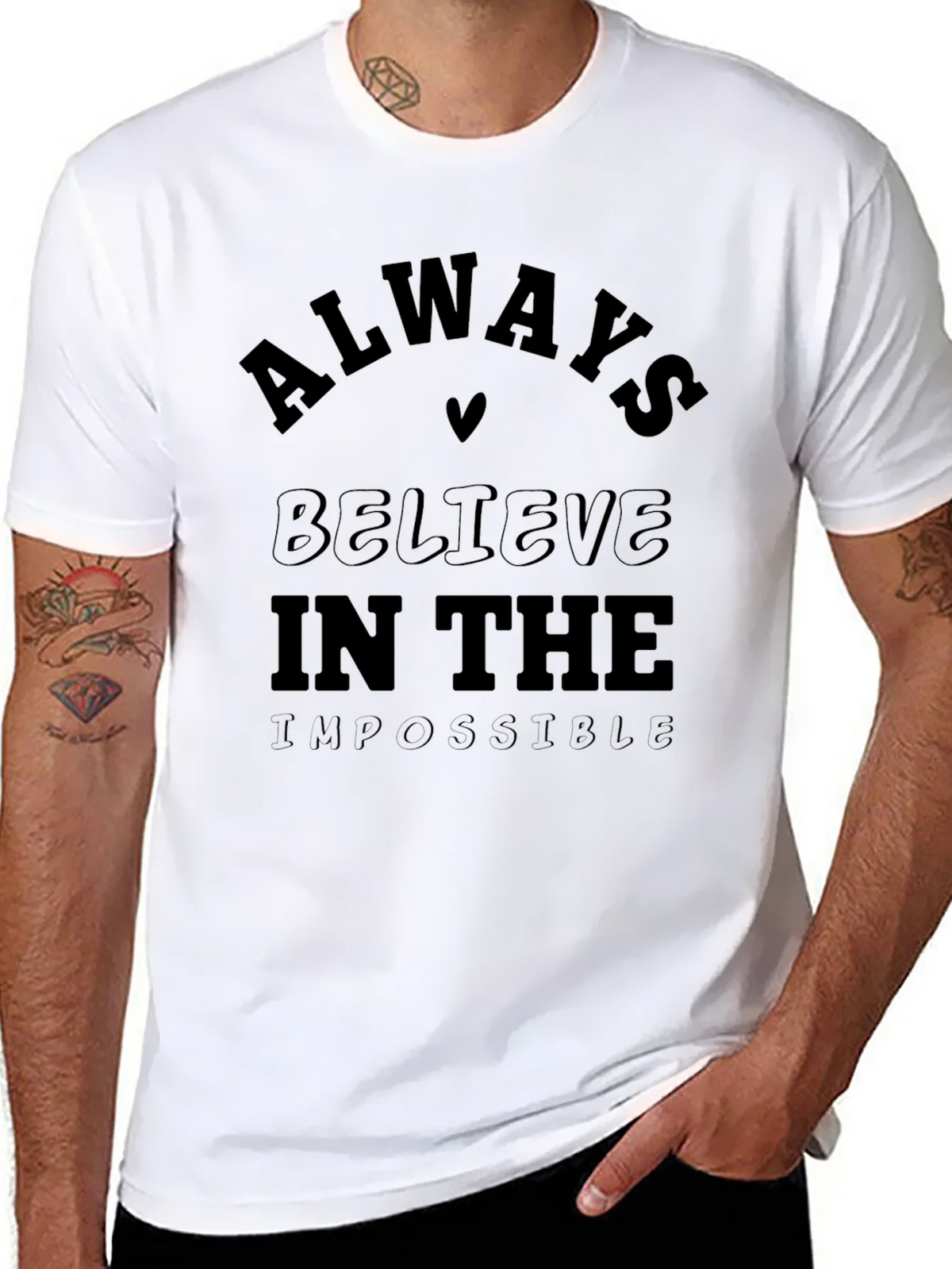 Always Believe Graphic Tee