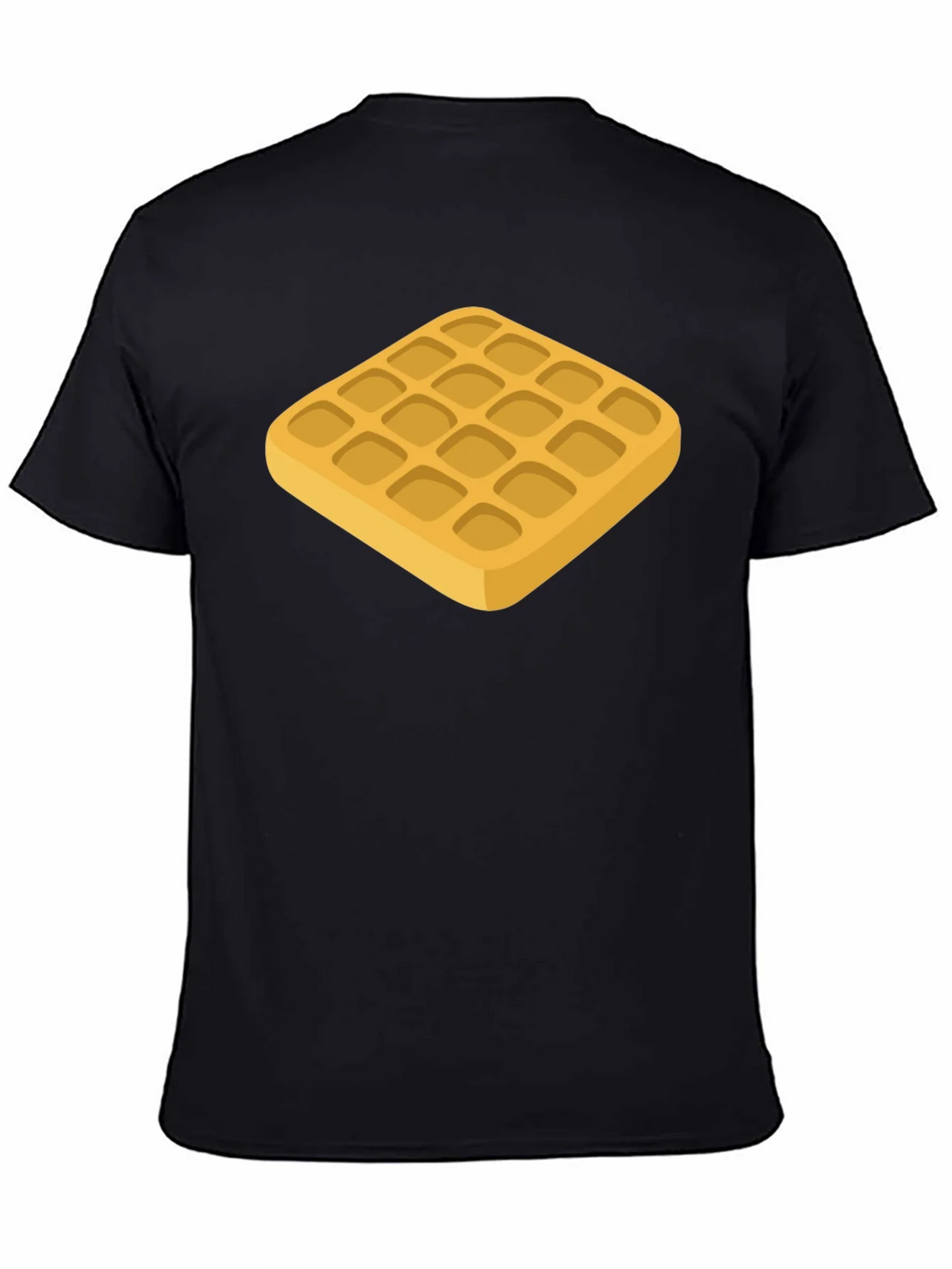 Waffle Graphic T-Shirt - Foodie Style