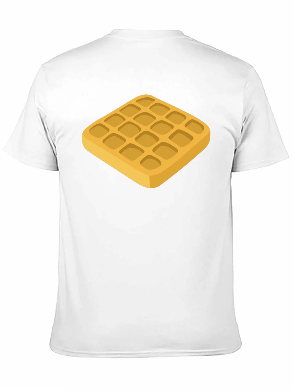Waffle Graphic T-Shirt - Foodie Style