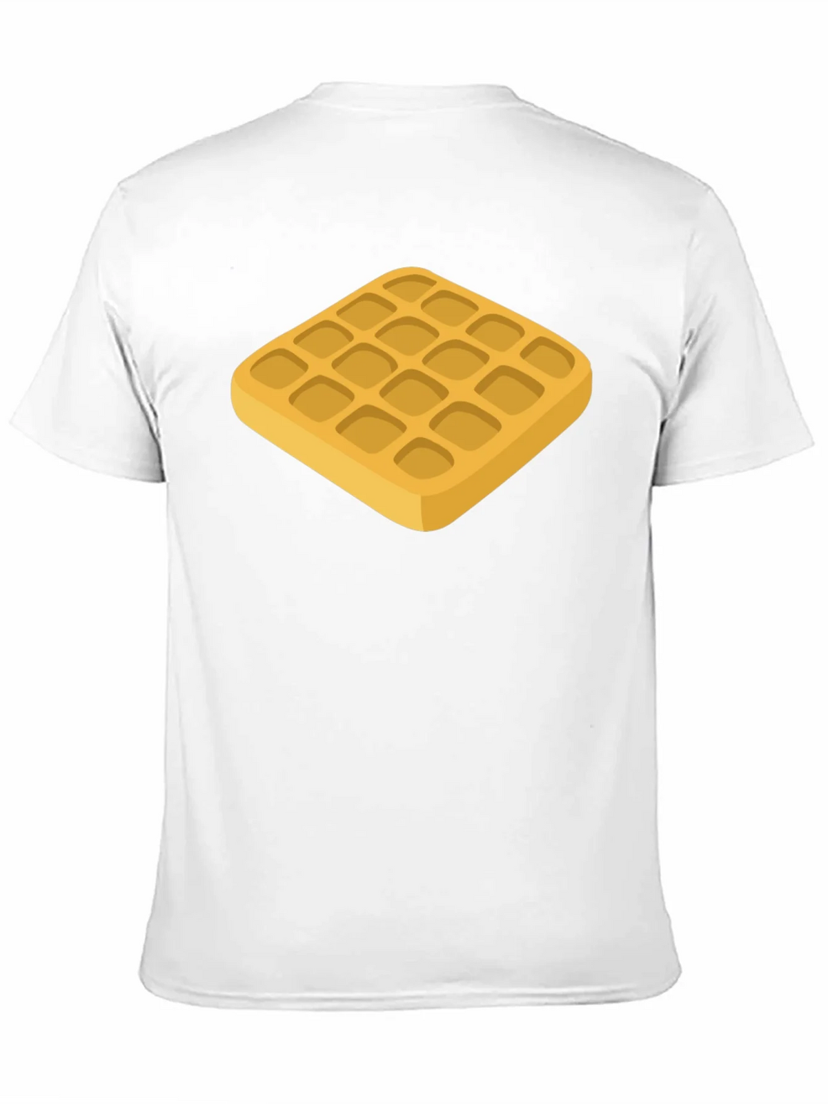 Waffle Graphic T-Shirt - Foodie Style