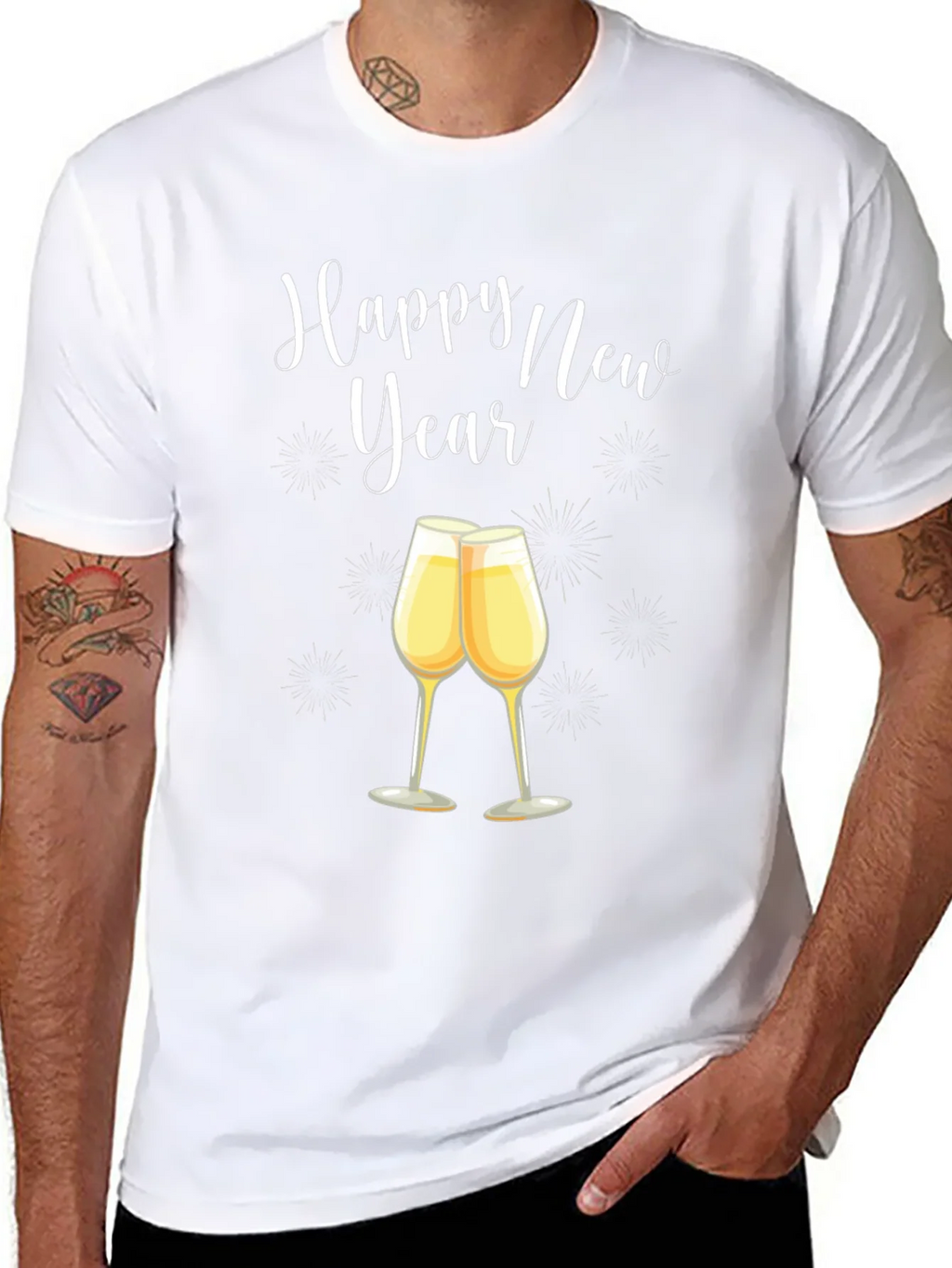 Happy New Year Toast T-Shirt