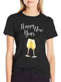 Happy New Year Toast T-Shirt