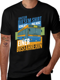 Bus Driver Heartbeat Graphic Tee - Unisex