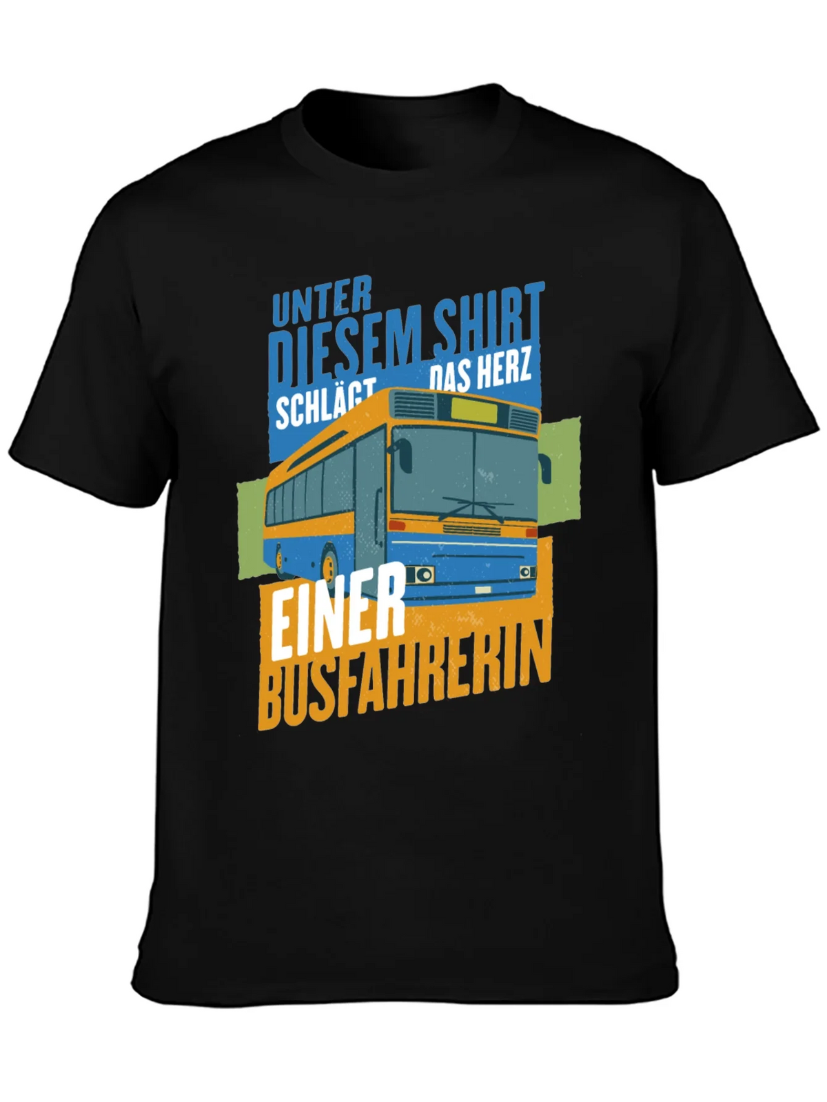 Bus Driver Heartbeat Graphic Tee - Unisex