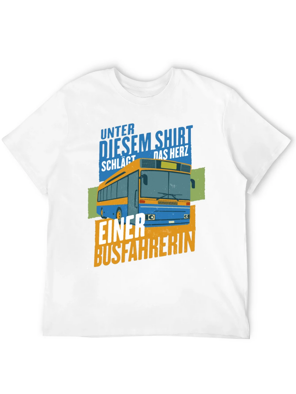 Bus Driver Heartbeat Graphic Tee - Unisex