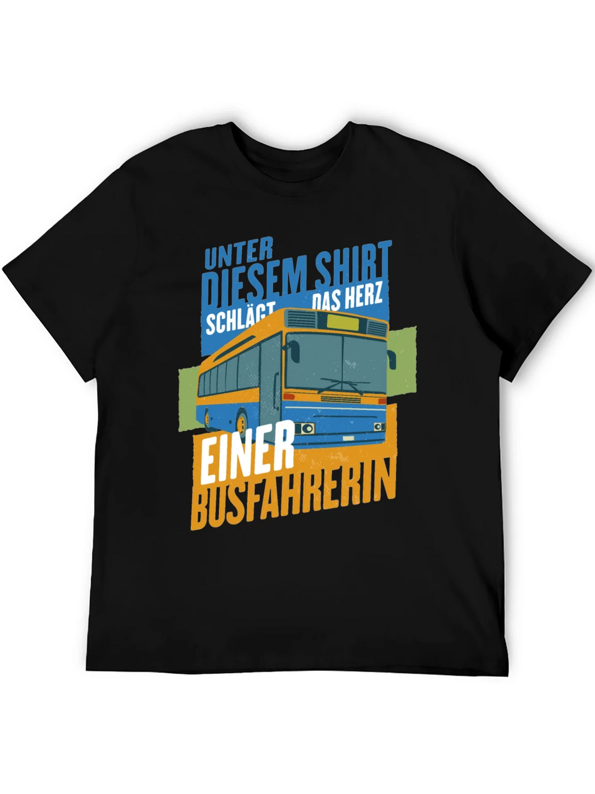 Bus Driver Heartbeat Graphic Tee - Unisex