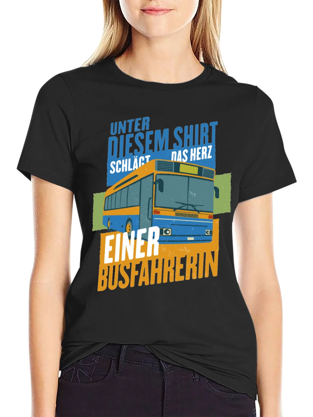 Bus Driver Heartbeat Graphic Tee - Unisex