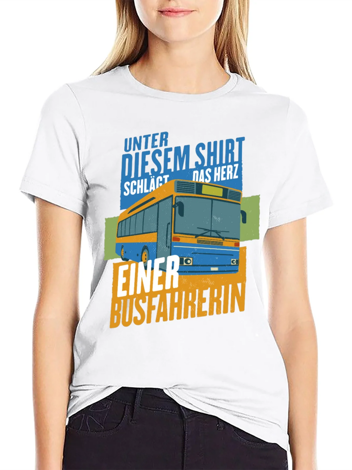 Bus Driver Heartbeat Graphic Tee - Unisex