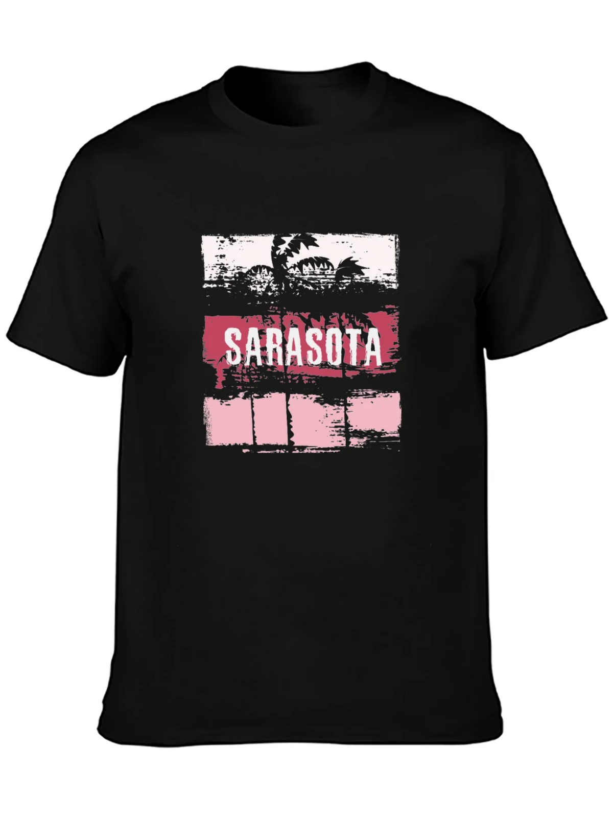 Sarasota Palm Tree Graphic T-Shirt