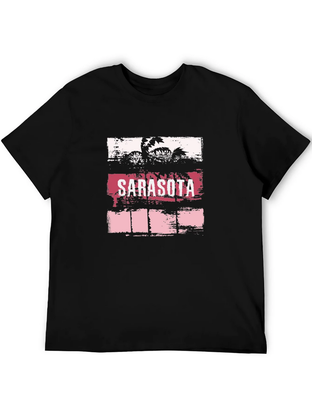 Sarasota Palm Tree Graphic T-Shirt
