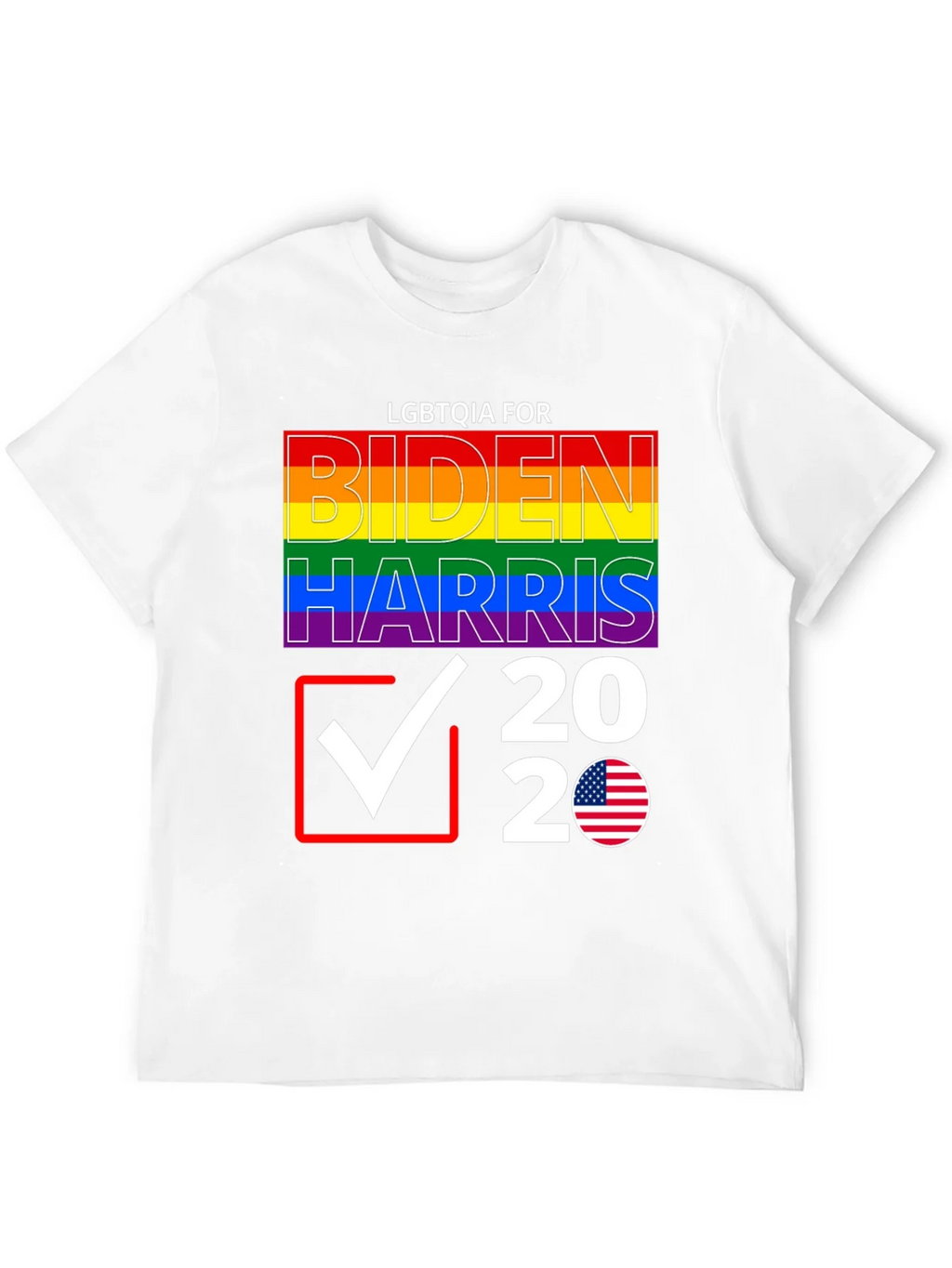 LGBTQIA for Biden Harris 2020 T-Shirt