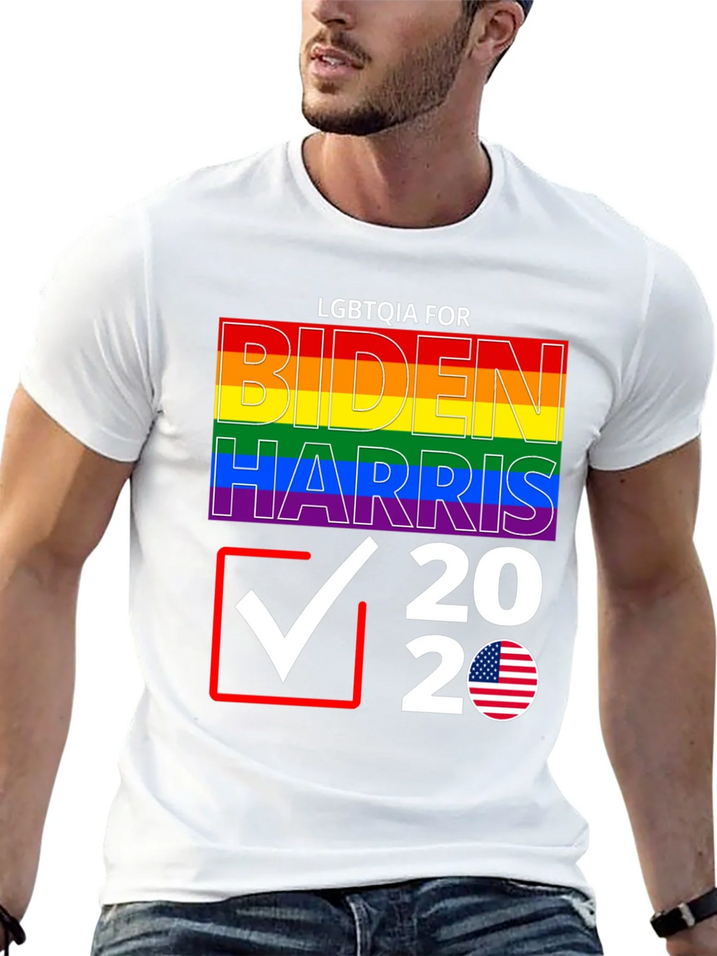 LGBTQIA for Biden Harris 2020 T-Shirt
