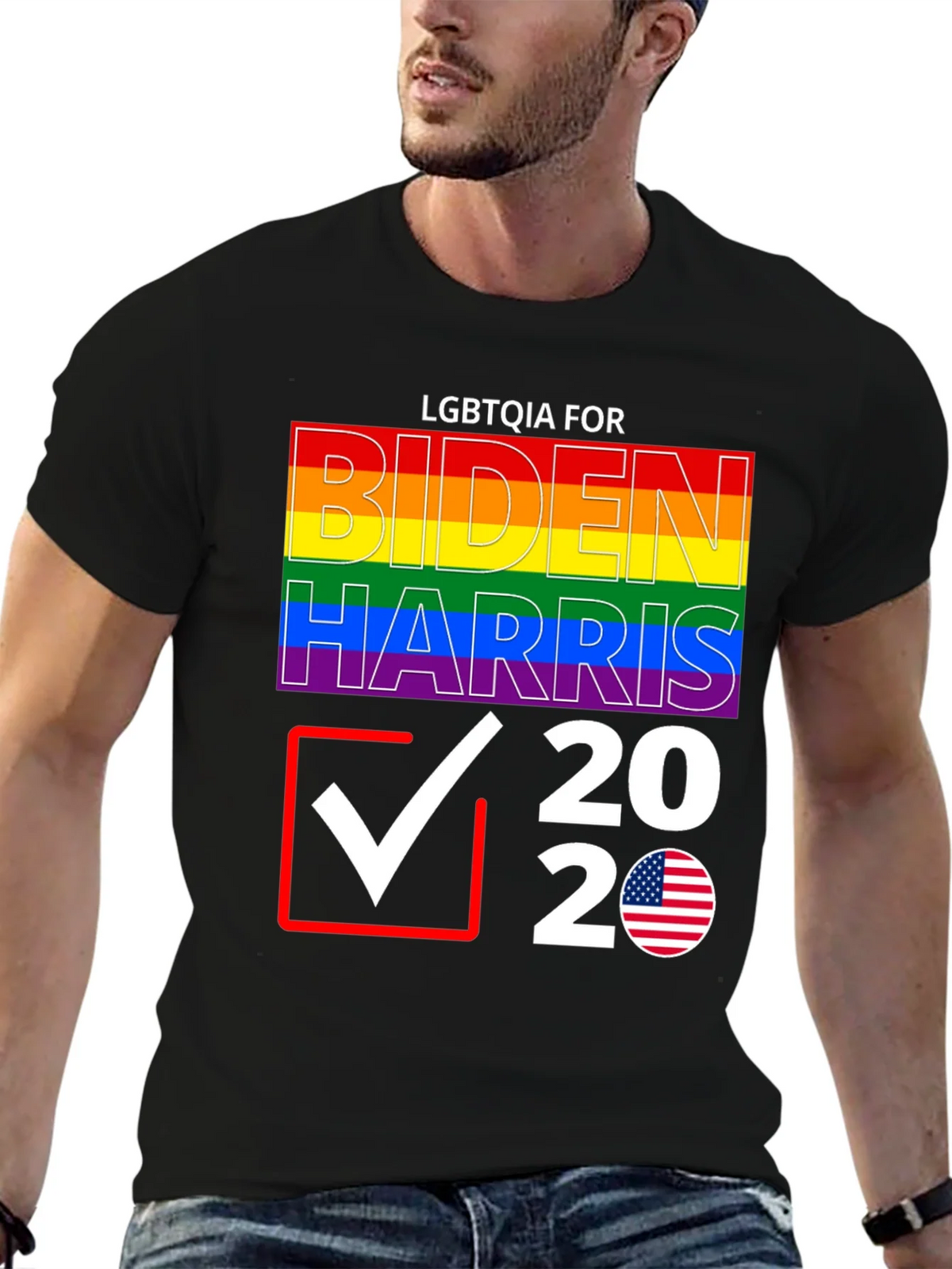 LGBTQIA for Biden Harris 2020 T-Shirt