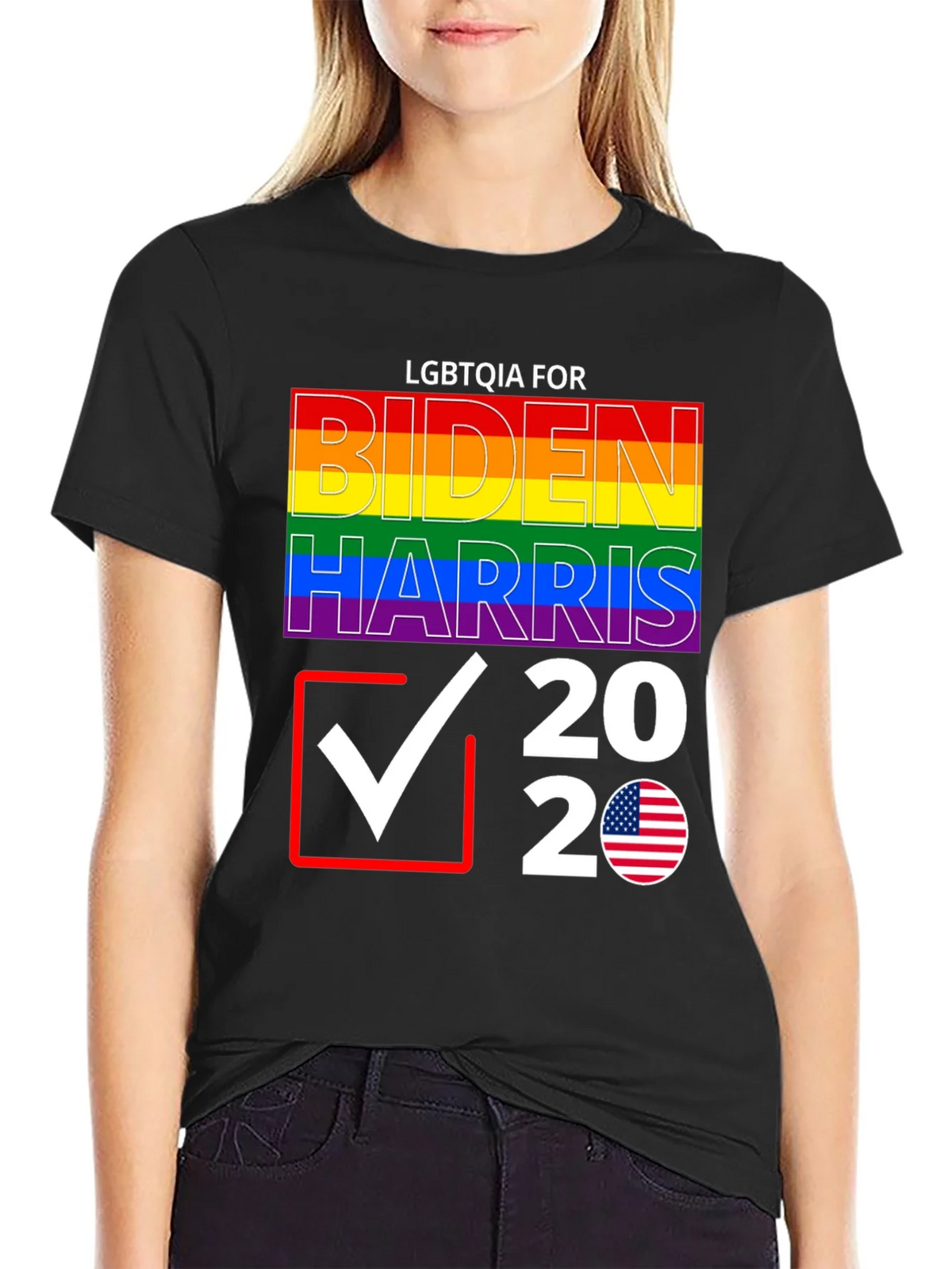 LGBTQIA for Biden Harris 2020 T-Shirt