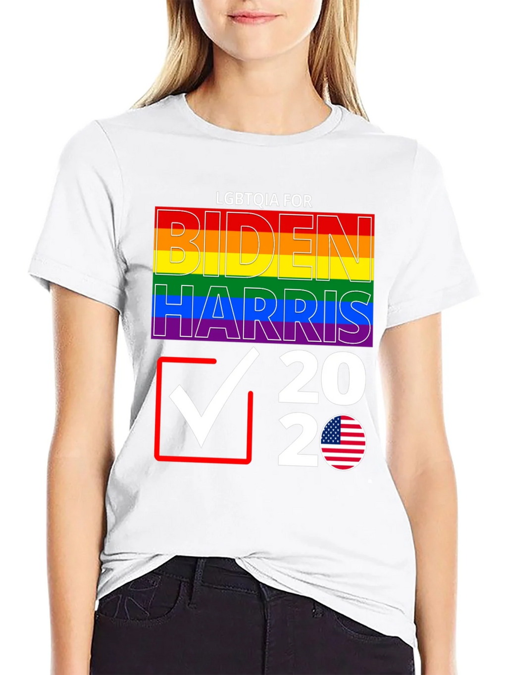 LGBTQIA for Biden Harris 2020 T-Shirt