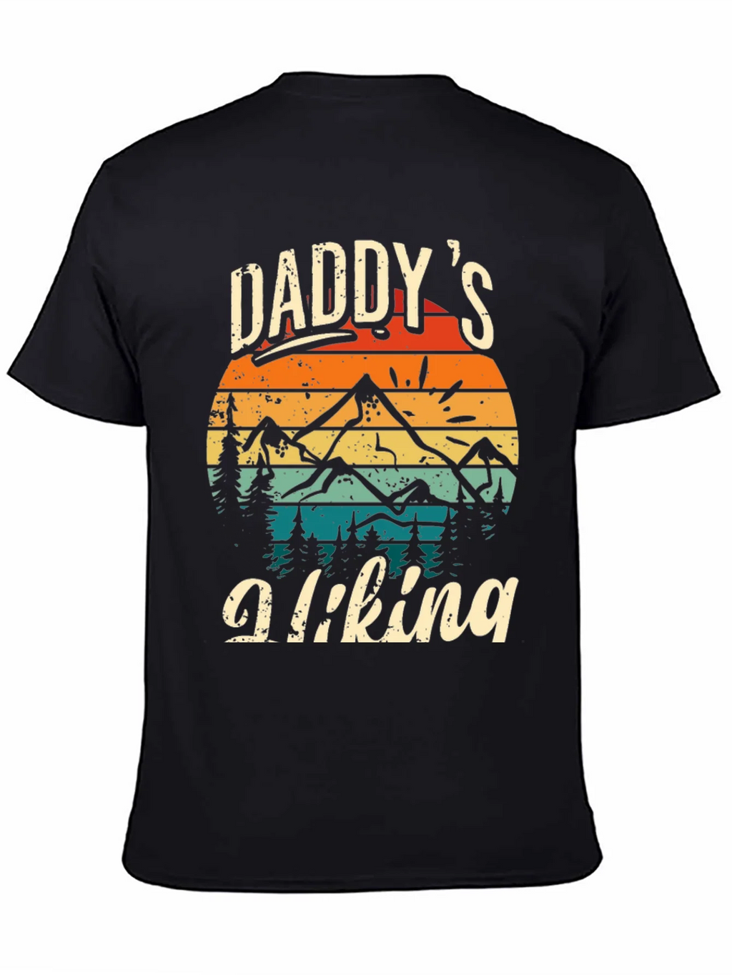 Daddys Hiking Tee - Outdoor Adventure