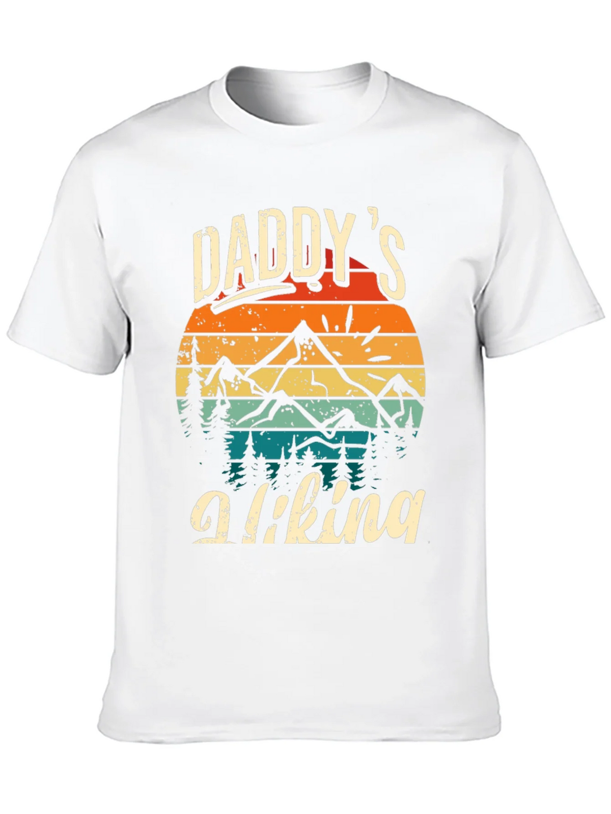 Daddys Hiking Tee - Outdoor Adventure