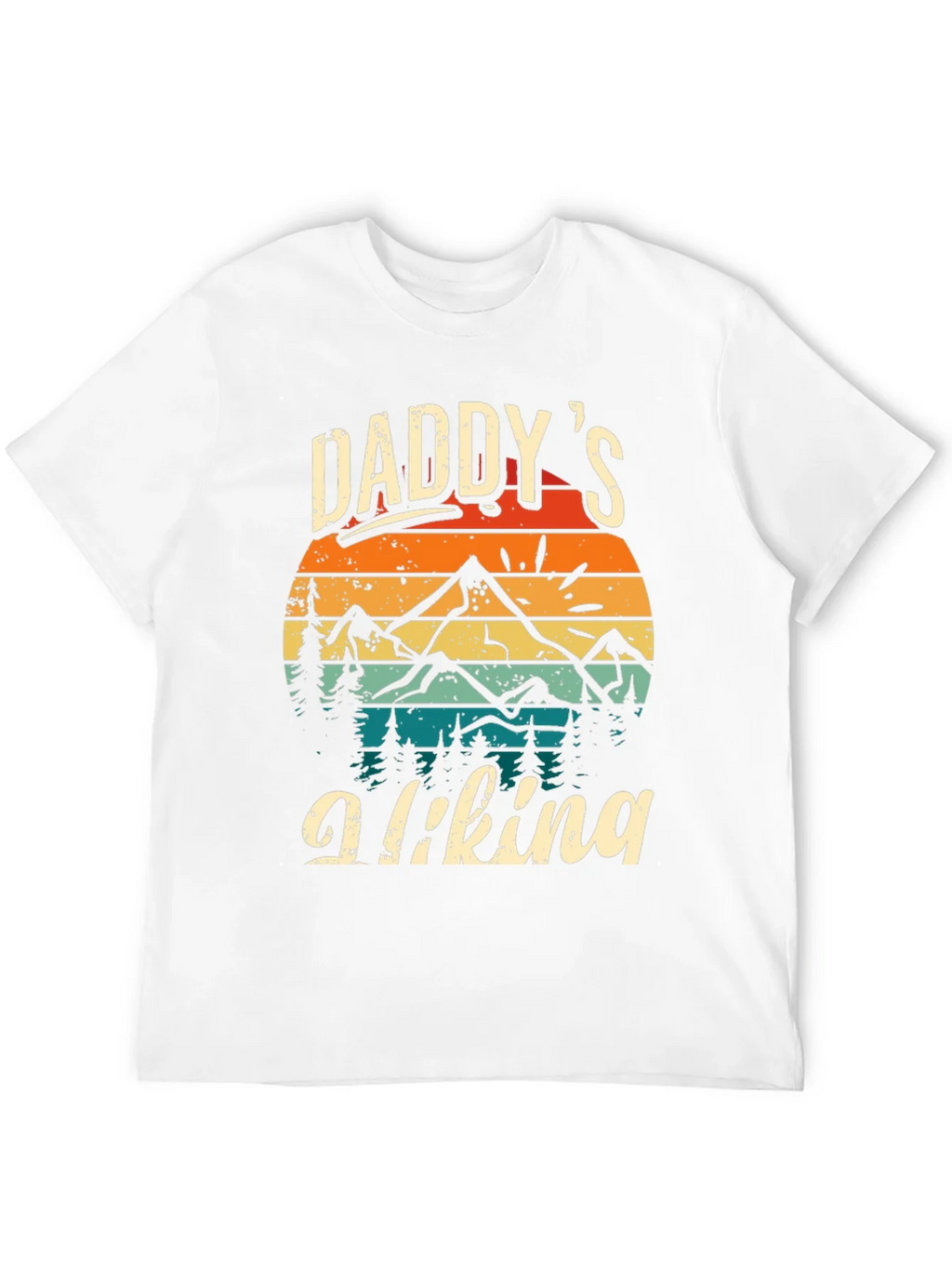 Daddys Hiking Tee - Outdoor Adventure
