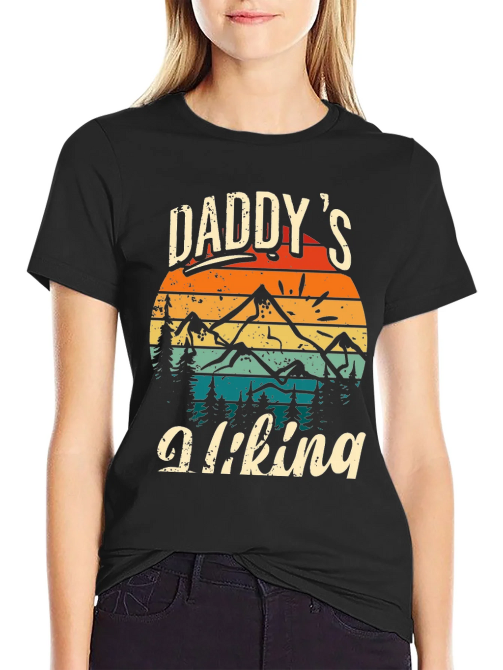 Daddys Hiking Tee - Outdoor Adventure