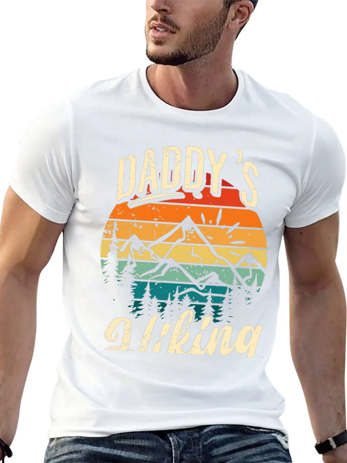 Daddys Hiking Tee - Outdoor Adventure