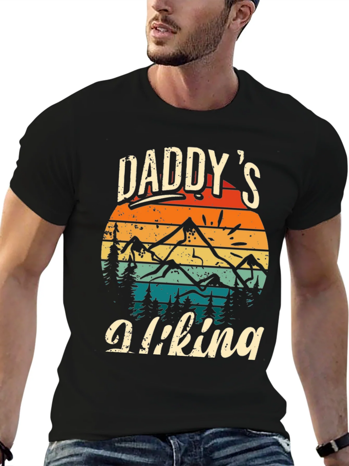 Daddys Hiking Tee - Outdoor Adventure