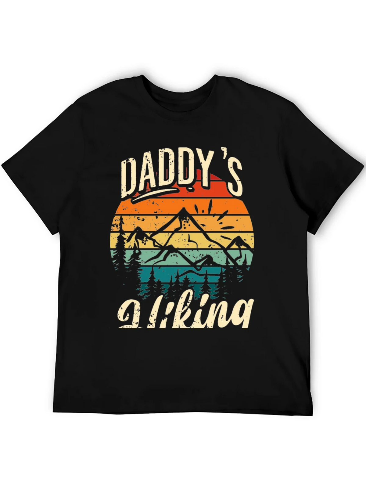 Daddys Hiking Tee - Outdoor Adventure