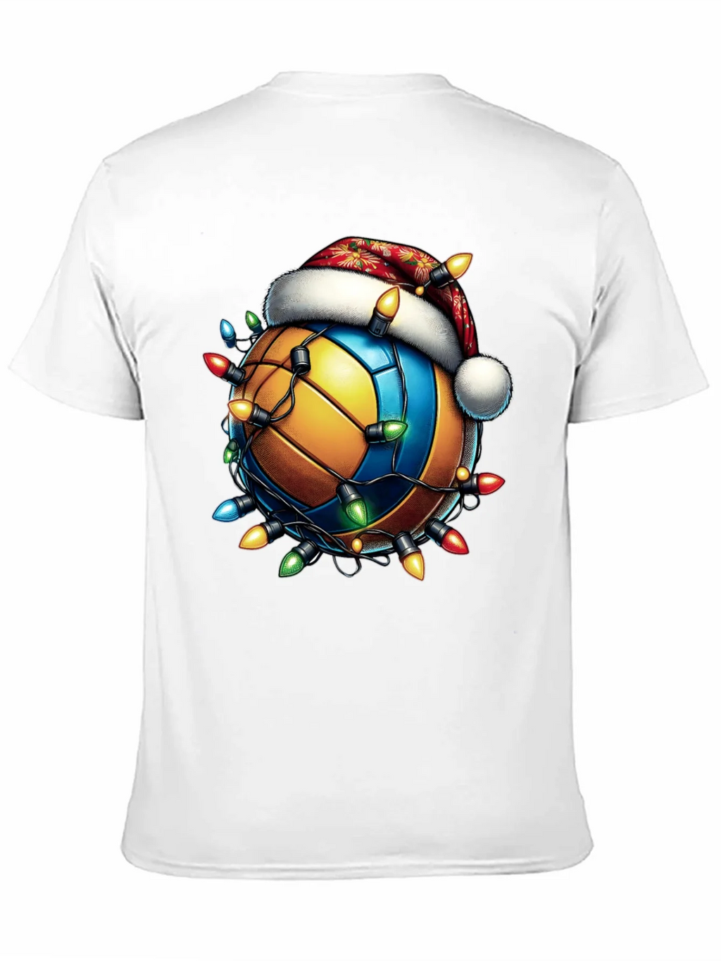 Festive Volleyball Christmas T-Shirt