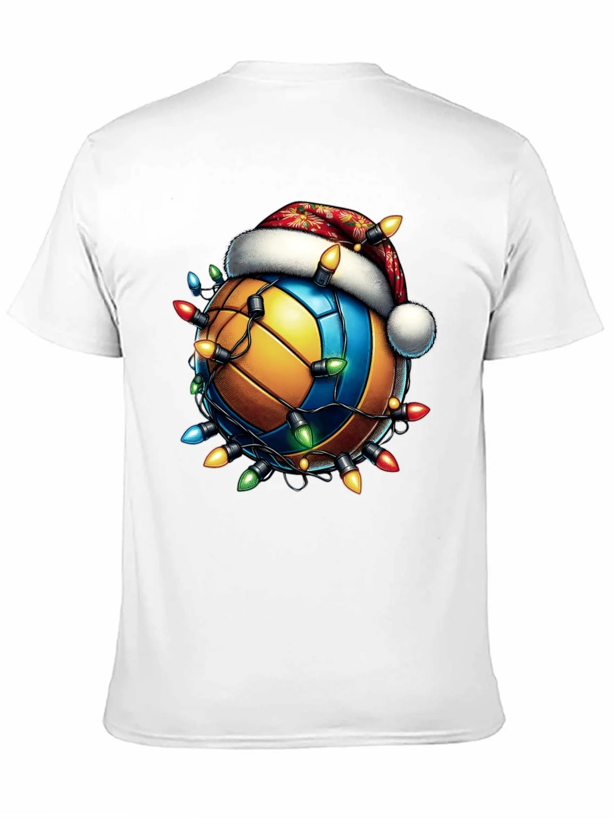 Festive Volleyball Christmas T-Shirt