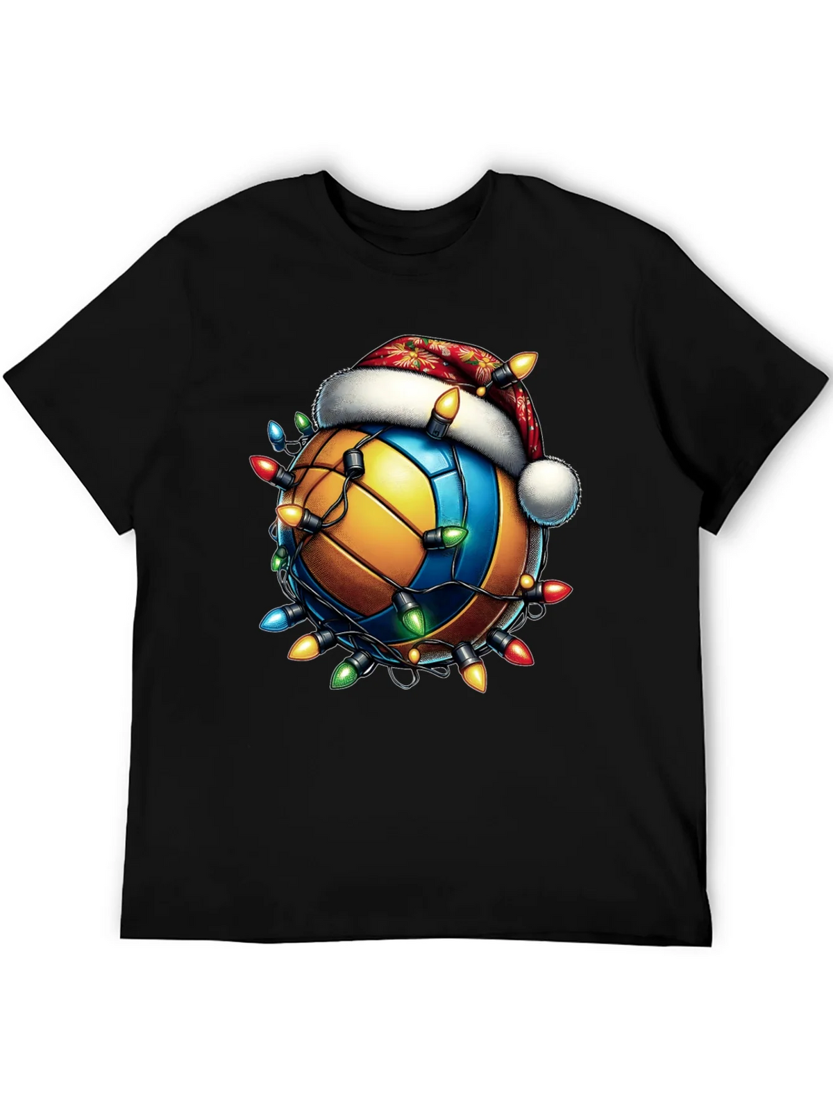 Festive Volleyball Christmas T-Shirt