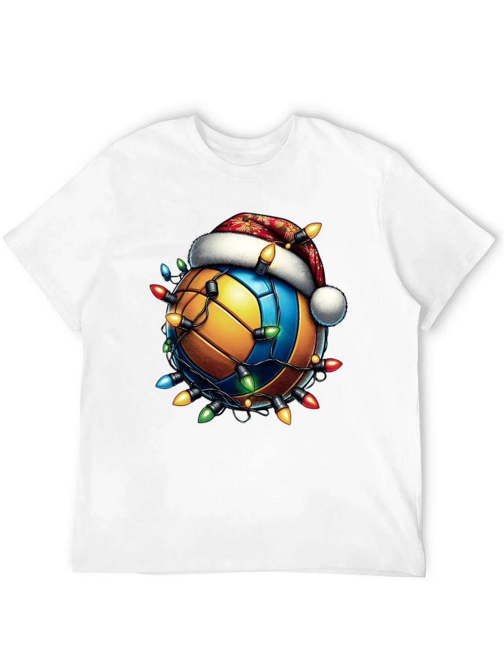 Festive Volleyball Christmas T-Shirt