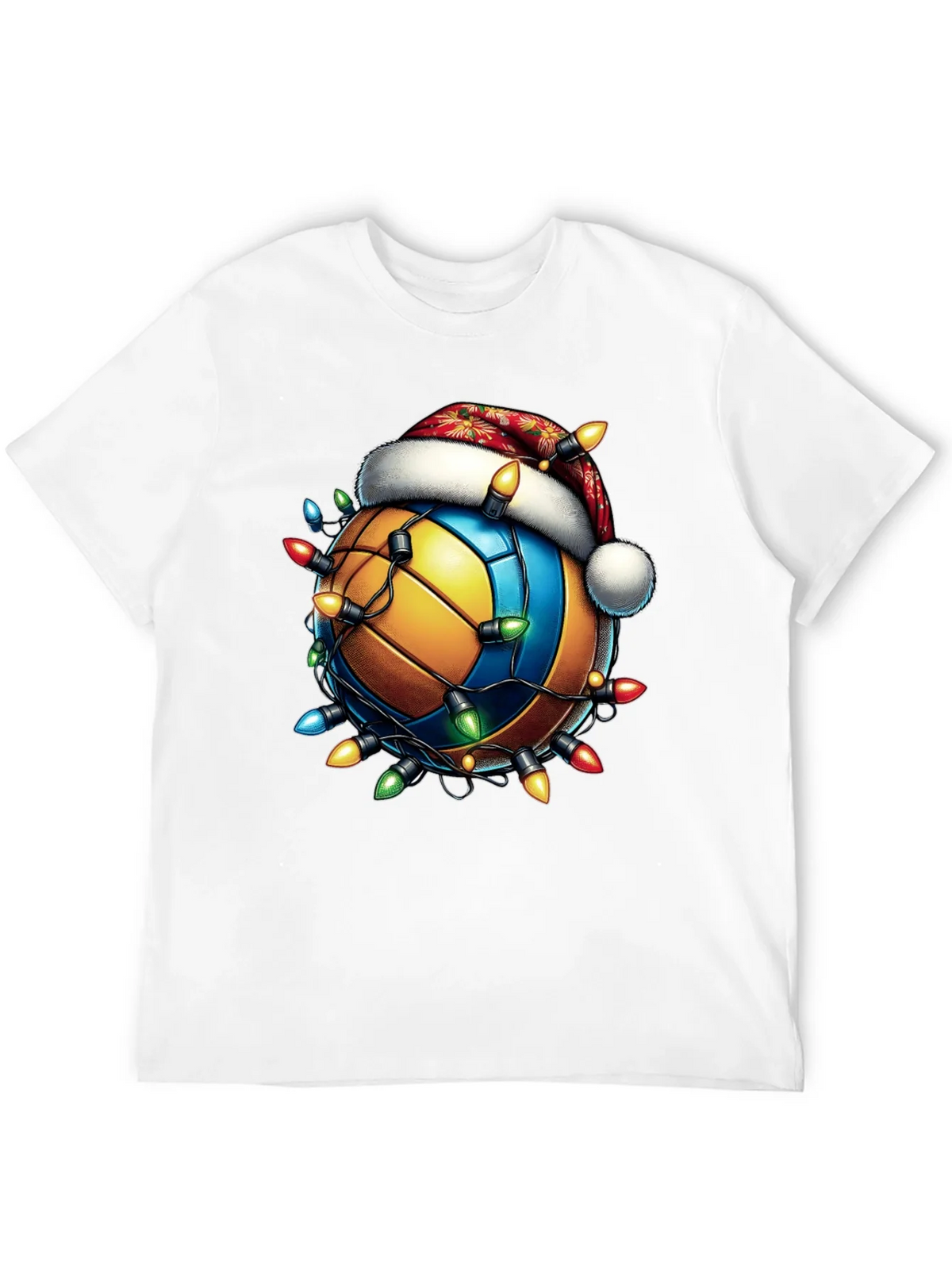 Festive Volleyball Christmas T-Shirt