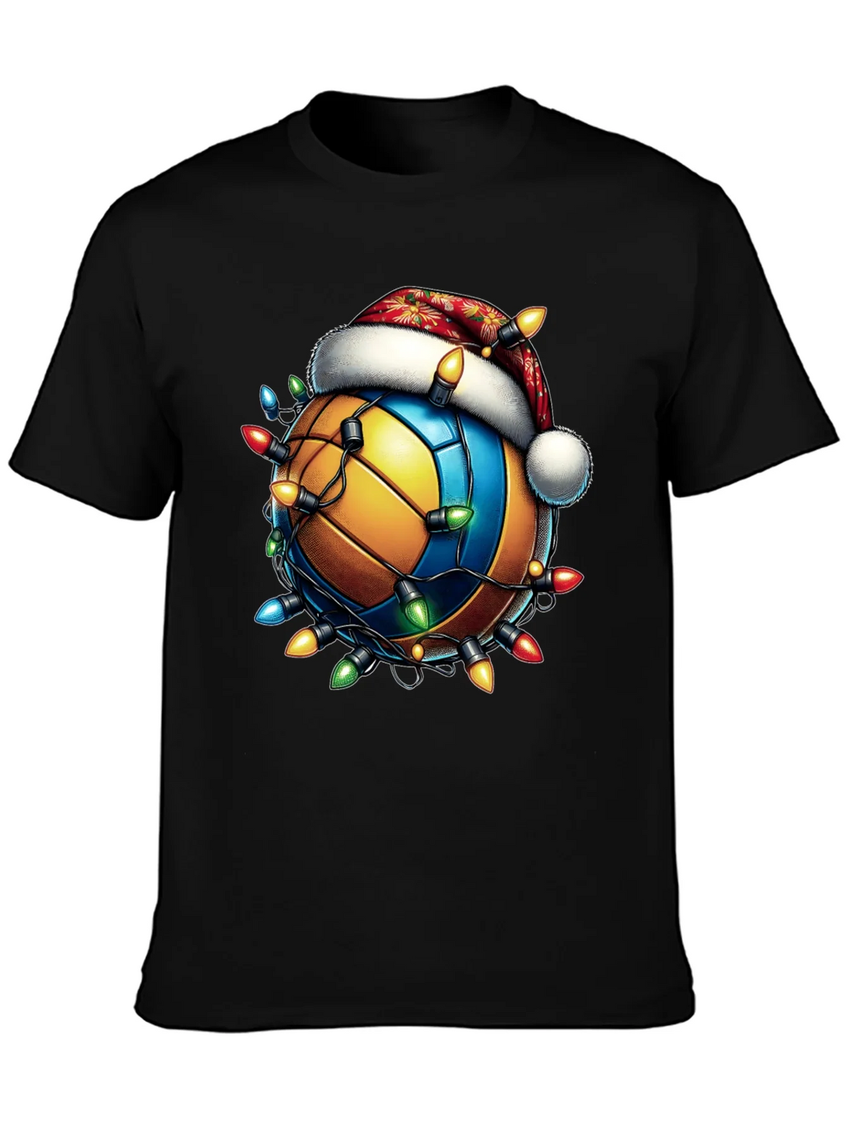 Festive Volleyball Christmas T-Shirt