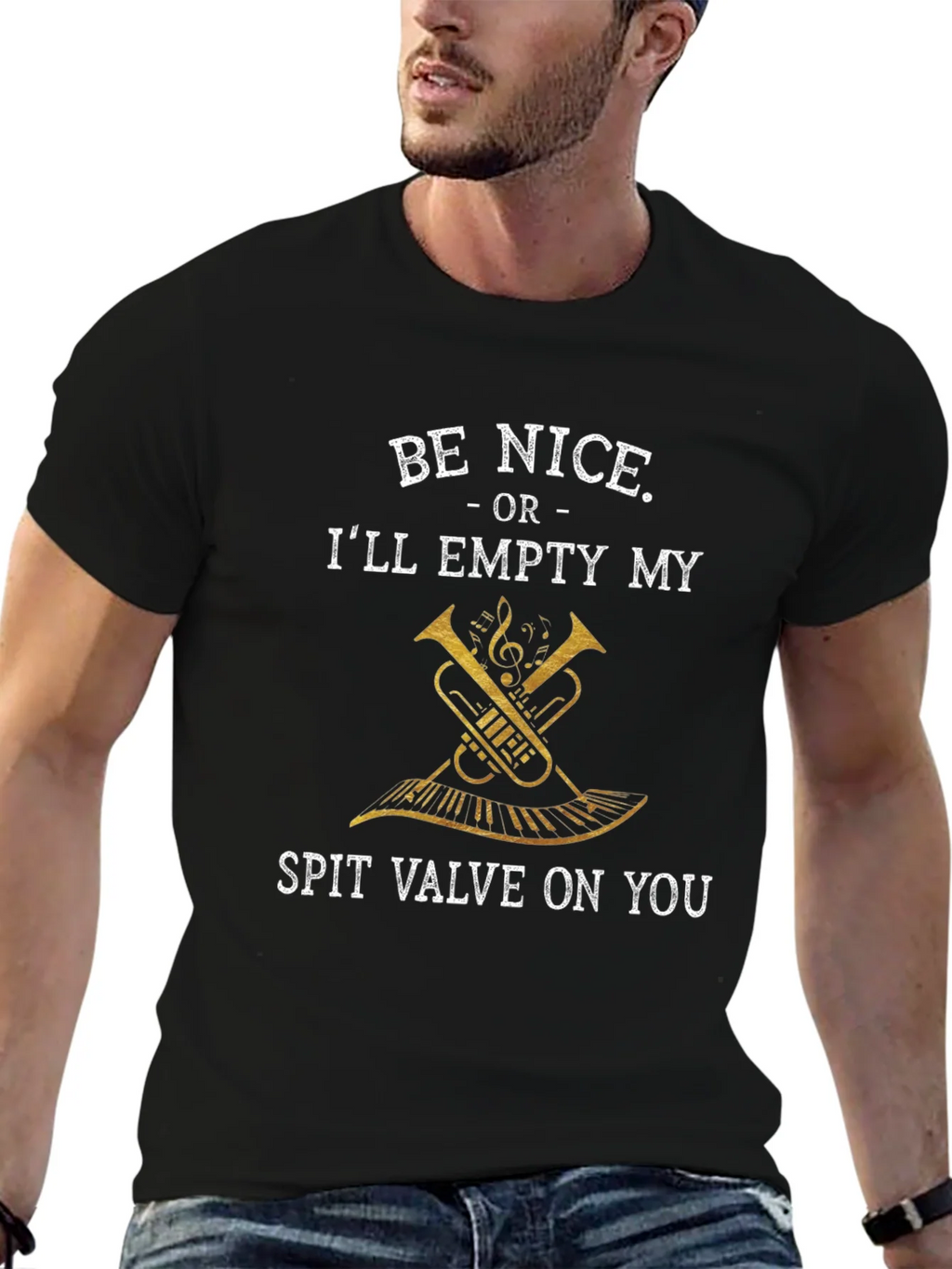 Be Nice T-Shirt - Spit Valve Threat