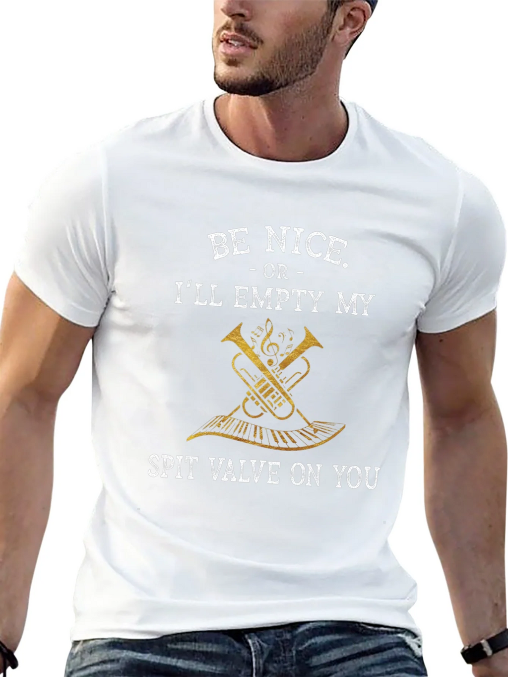 Be Nice T-Shirt - Spit Valve Threat