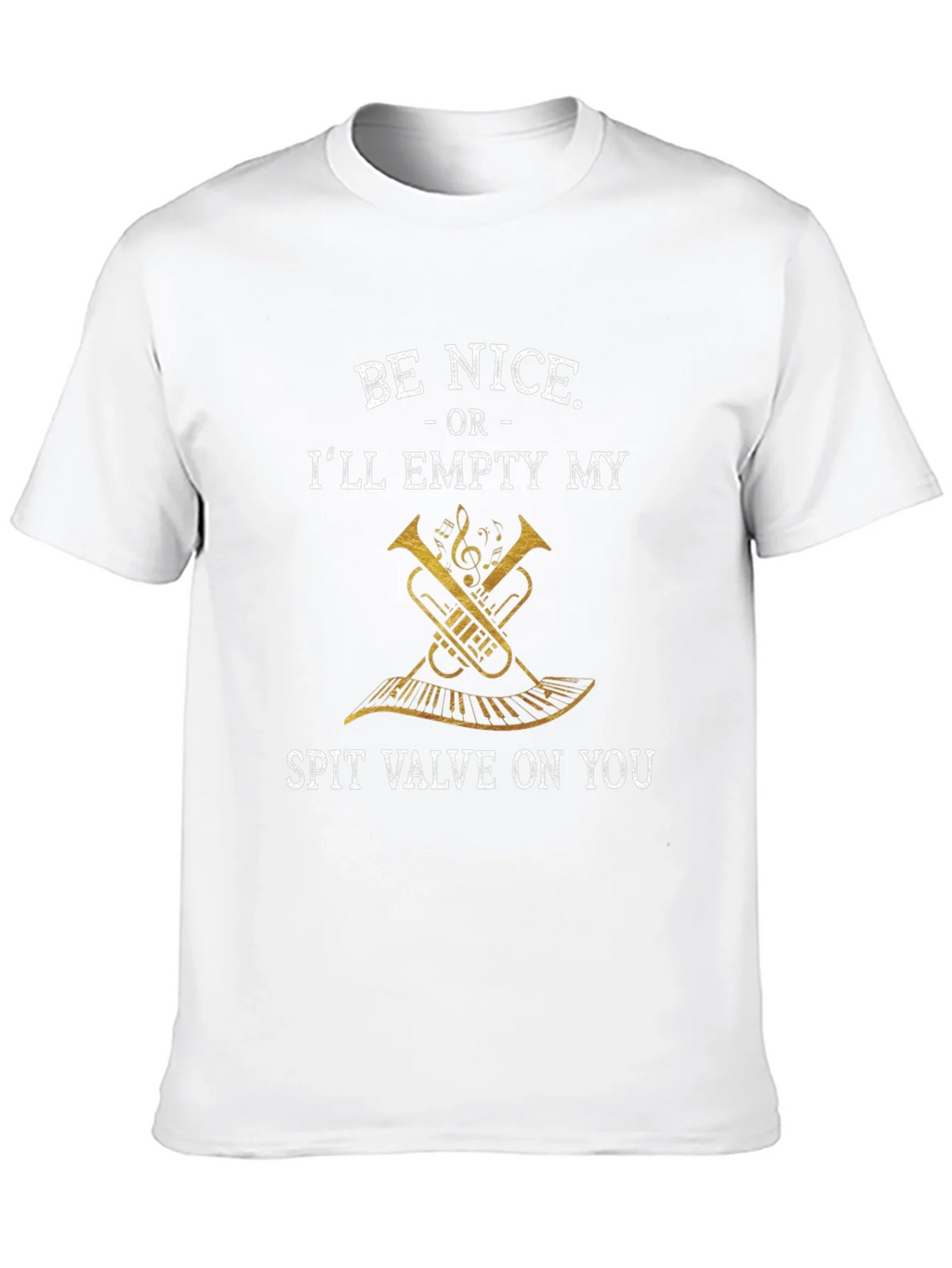 Be Nice T-Shirt - Spit Valve Threat