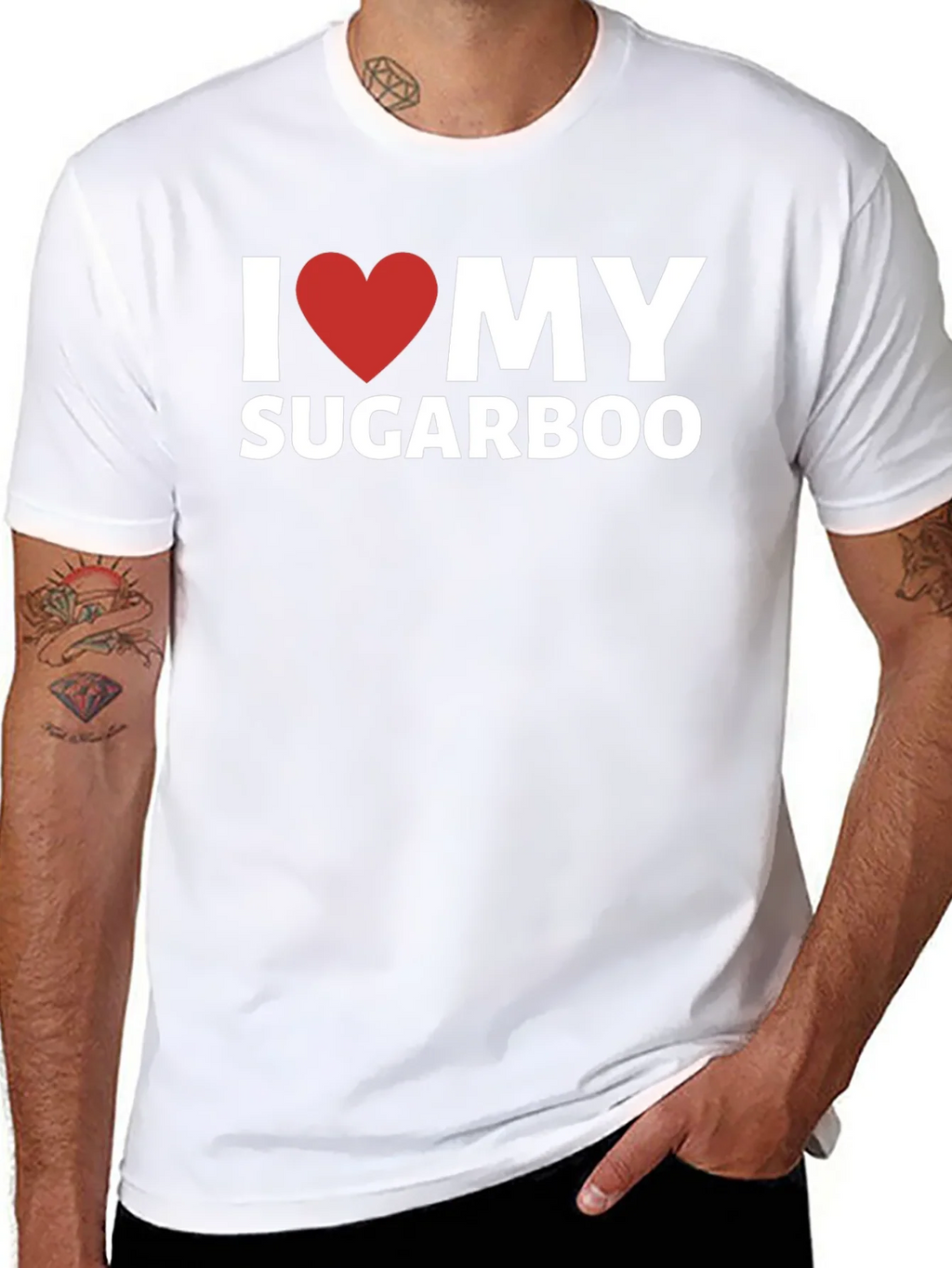 I Heart My Sugarboo T-Shirt - Novelty Graphic Tee