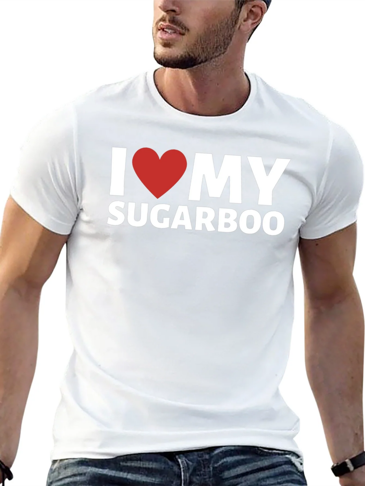I Heart My Sugarboo T-Shirt - Novelty Graphic Tee