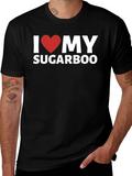 I Heart My Sugarboo T-Shirt - Novelty Graphic Tee