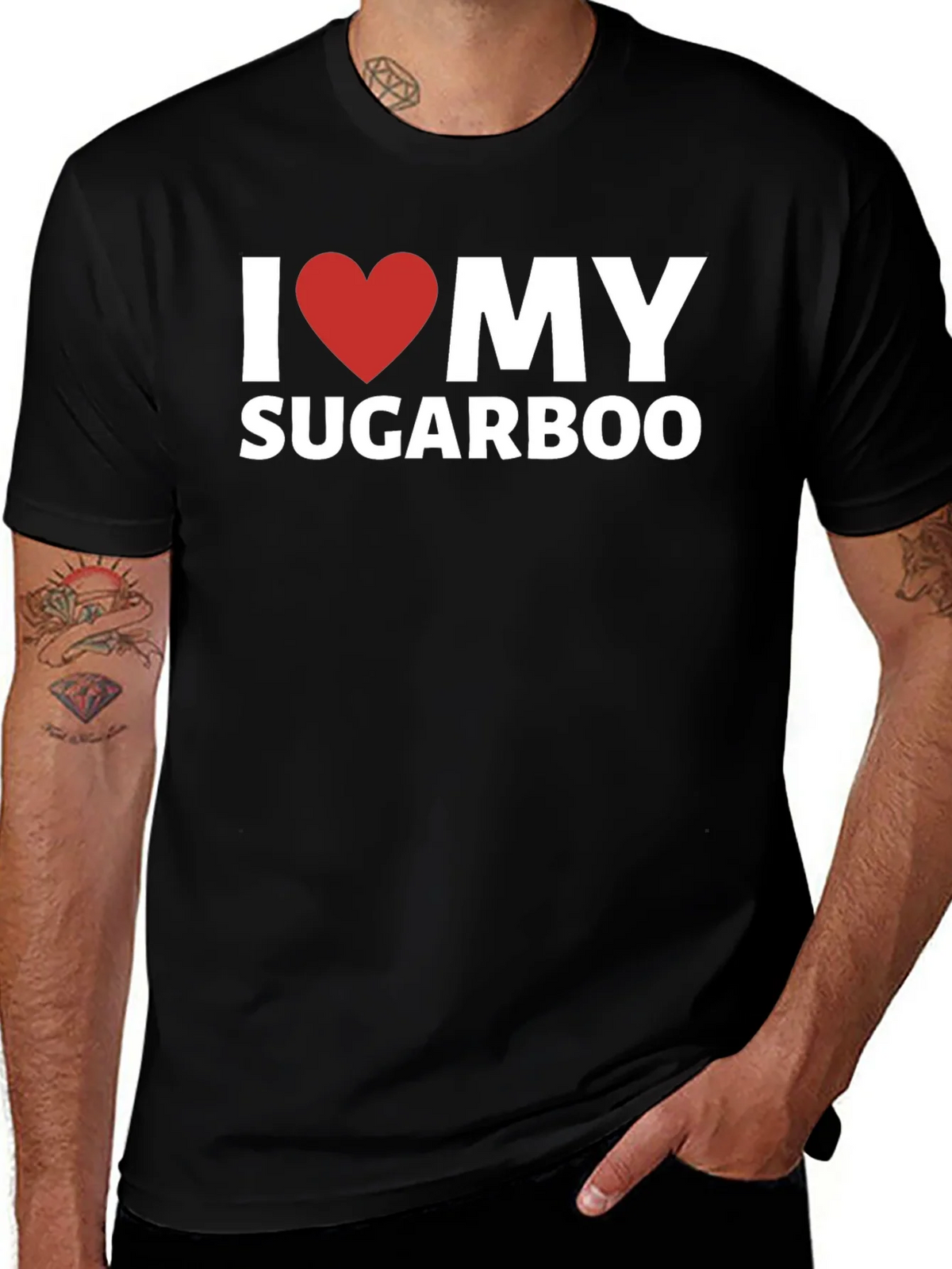 I Heart My Sugarboo T-Shirt - Novelty Graphic Tee